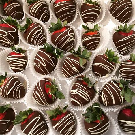 Package #3: 1 Dozen Chocolate Covered Strawberries